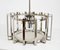 Italian Murano Frosted Glass Chandelier from Barovier & Toso, 1960s 3