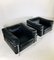 Leather Club Chairs, 1980s, Italy, Set of 2 5