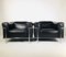Leather Club Chairs, 1980s, Italy, Set of 2 2