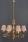 Brass Saloon Chandelier by Gaetano Sciolari, 1920s, Image 2