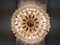 Large Glass Flush Mount Palazzo Ceiling Lamp by J. T. Kalmar, 1970s 6