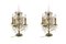 Antike Jugendstil Tischlampen aus Bronze, 2er Set 1