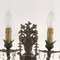 Antique Neoclassical Bronze and Gold Sconces, Set of 2, Image 3