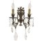 Antique Neoclassical Bronze and Gold Sconces, Set of 2, Image 1