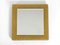Brass Backlit Wall Mirror from Palwa, 1960s 1