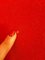 Butaca giratoria vintage en rojo, Imagen 7