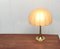 German Mid-Century Brass Cocoon Table Lamp from Goldkant Leuchten, Wuppertal, Image 11