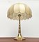 German Mid-Century Brass Cocoon Table Lamp from Goldkant Leuchten, Wuppertal 15
