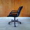Black Leather Desk Chair by Geoffrey Harcourt for Artifort, 1980s, Image 2