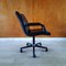 Black Leather Desk Chair by Geoffrey Harcourt for Artifort, 1980s, Image 4