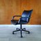 Black Leather Desk Chair by Geoffrey Harcourt for Artifort, 1980s, Image 1