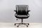 Vintage German Plywood & Aniline Leather Desk Chair, 1960s 2