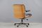 Vintage German Plywood & Aniline Leather Desk Chair, 1960s 8