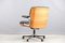 Vintage German Plywood & Aniline Leather Desk Chair, 1960s, Image 6