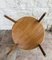 Mid-Century Scandinavian Side Table with Shelf, 1950s, Image 11