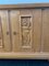 Eschenholz Sideboard mit geschnitzten Platten, 1930er 12