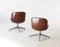 Italian Desk Chairs by Ico Luisa Parisi for MIM, 1950s, Set of 2 3