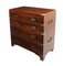 Mahogany Military Campaign Chest with Secretaire, Circa 1860 6