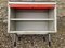 Orange & Grey Industrial Cabinet with Tambour Door from Strafor, 1970s 11