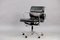 Chaise de Bureau EA217 Mid-Century en Chrome et Cuir par Charles & Ray Eames pour Vitra, Allemagne 11