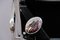 Silla de escritorio EA217 alemana Mid-Century de cromo y cuero de Charles & Ray Eames para Vitra, Imagen 15