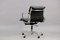 Chaise de Bureau EA217 Mid-Century en Chrome et Cuir par Charles & Ray Eames pour Vitra, Allemagne 4