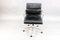 Chaise de Bureau EA217 Mid-Century en Chrome et Cuir par Charles & Ray Eames pour Vitra, Allemagne 12