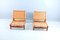 Leather Strap Lounge Chairs & Ottoman by Ilmari Tapiovaara for La Permanente Mobili Cantù, 1950s, Set of 3 12