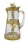19th Century French Gilded Bronze & Glass Pitcher 1