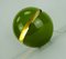 Lampada da tavolo Sfera sferica in metallo verde di Andrea Modica per Lumess, anni '90, Immagine 5