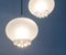 Vintage German Glass AH Pendant Lamps from Peill & Putzler, Set of 2 16