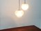 Vintage German Glass AH Pendant Lamps from Peill & Putzler, Set of 2 13