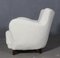 Danish Lounge Chair in Lambswool, 1940s 6