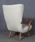 Danish Lounge Chair in Lambswool, 1940s, Image 6