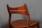 Teak Chairs by Erik Buch, Set of 4 6