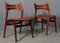 Teak Chairs by Erik Buch, Set of 4 4