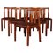 Teak Dining Chairs from Dyrlund, Set of 6 1