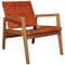 Oak Lounge Chair Attributed to Tove & Edvard Kindt-Larsen, 1940s, Image 1