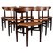 Rosewood Chairs from Skovby Møbler, Set of 6 1