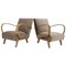 Armchairs by Jindřich Halabala, 1950s, Set of 2, Image 1