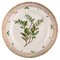 Flora Danica Plate in Hand-Painted Porcelain with Flowers from Royal Copenhagen 1