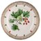 Flora Danica Plate in Hand-Painted Porcelain with Flowers from Royal Copenhagen, Image 1