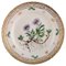 Flora Danica Plate in Hand-Painted Porcelain with Flowers from Royal Copenhagen, Image 1
