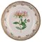 Assiette Flora Danica en Porcelaine Peinte à la Main avec Fleurs de Royal Copenhagen 1