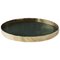 Karui Gamfratesi Dark Green Leather Tray 1