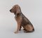 Modell 1322 Porzellan Figur eines Bloodhound von Royal Copenhagen 2