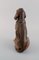 Statuetta modello 1322 di Bloodhound in porcellana di Royal Copenhagen, Immagine 4