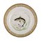 Flora Danica Fish Plate in Hand-Painted Porcelain with Fish from Royal Copenhagen 1