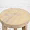 Tall Rustic Elm Bar Stool, Image 4