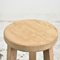 Grand Tabouret de Bar Rustique en Orme 3